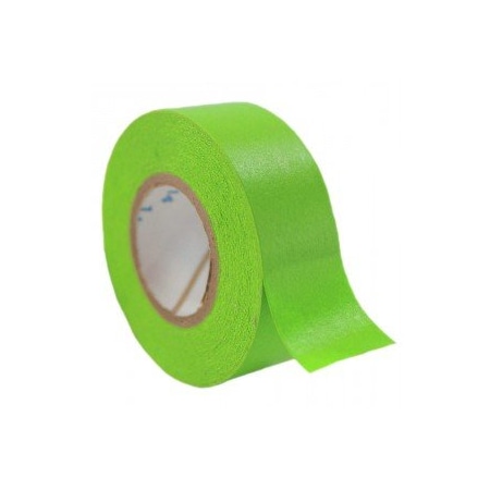 Precision Dynamics Time Tape, 1" Core, 3/4" Wide, Green, 6/PK 512501-G